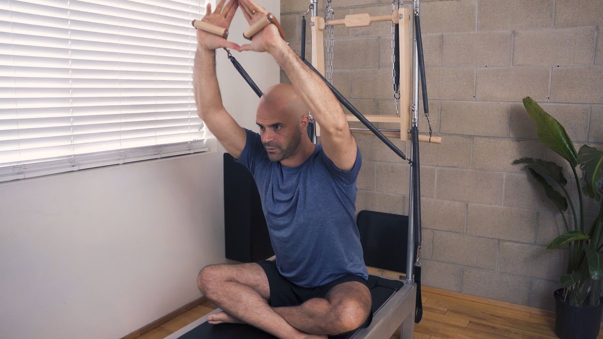 Individuals practicing Pilates, showcasing strength and balance, symbolic of resilience.